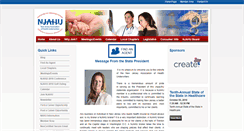 Desktop Screenshot of njahu.org